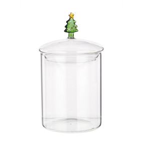 Frasco Natal Pinheiro 16cm