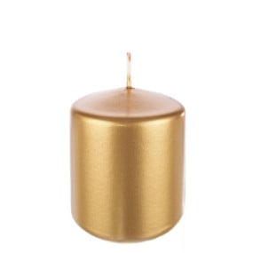 Vela Dourada 8cm