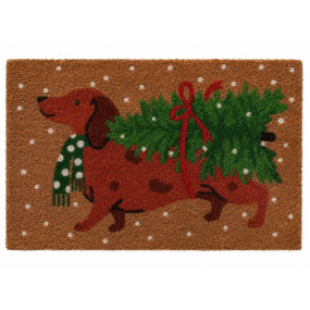 Tapete Natal Cão