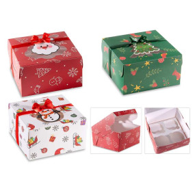 Caixa Cupcakes Natal