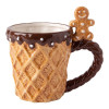 Caneca Boneco de Gengibre
