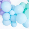 50 Balões Azul Claro Pastel 12cm