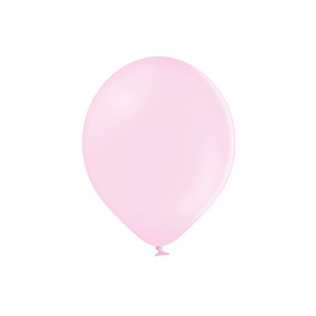 10 Balões Latex Rosa Pastel 12cm