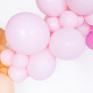 100 Balões Latex Rosa Pálido Pastel 23cm