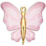 Balão Borboleta Rosa 69cm