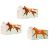 Caixas Snacks Cavalos Conj. 3