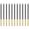 Velas Preto Dourado