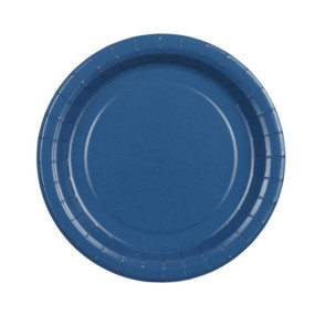 Pratos Azul Escuro 18cm