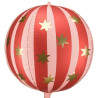 Balão Vermelho Estrelas 75cm
