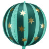 Balão Verde Estrelas 75cm
