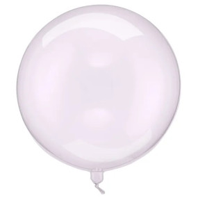 Balão Transparente Lilás 40cm