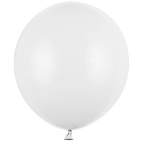 25 Balões Latex Brancos 43cm