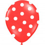 6 Balões Vermelho Bolas