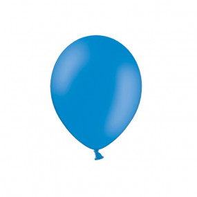 10 Balões Latex Azul 12cm