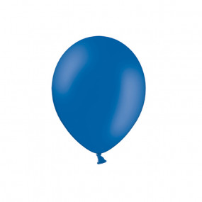 50 Balões Latex Azul 12cm