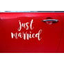 Sticker Just Married