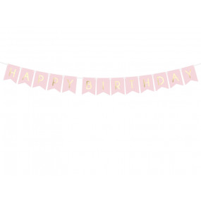Grinalda Happy Birthday Pink