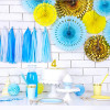 Copos Azul Gold