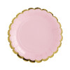 Pratos Rosa Gold