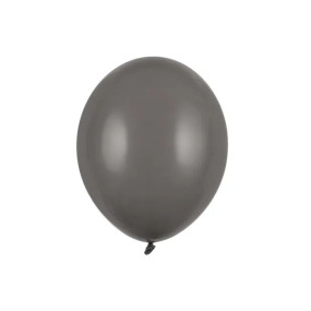 50 Balões Latex Cinza 12CM
