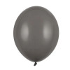 100 Balões Latex Cinza 23CM