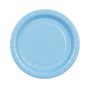 Pratos Azul Claro 18cm