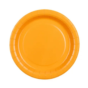 Pratos Laranja 18cm