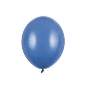 10 Balões Latex Azul Navy 12cm