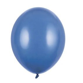 100 Balões Latex Azul Navy 23cm