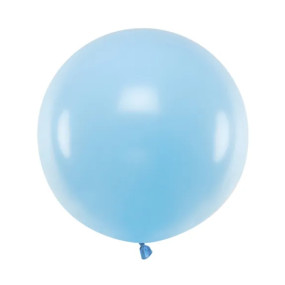 BALÃO LATEX AZUL Bebé PASTEL 60CM