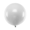Balão Latex Prateado Neve Metálico 60cm