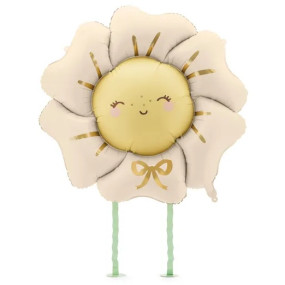 Balão Flor Creme 104cm