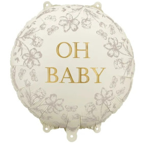 Balão Oh Baby 45cm