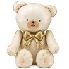 Balão Urso Creme 75x84 cm