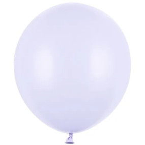 25 Balões Latex Lilás Pastel 43cm