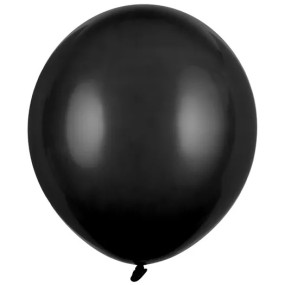 5 Balões Latex Pretos 43cm