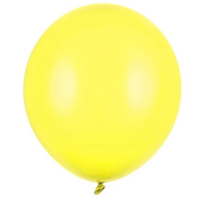 25 Balões Latex Amarelo Limão 43cm