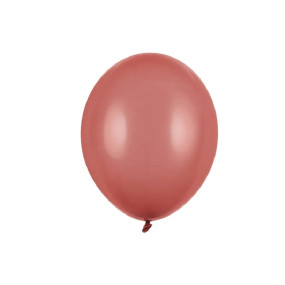 10 BALÕES LATEX Bordô 12CM