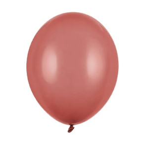 10 BALÕES LATEX Bordô 23CM