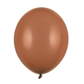 10 Balões Latex Mocca 23cm