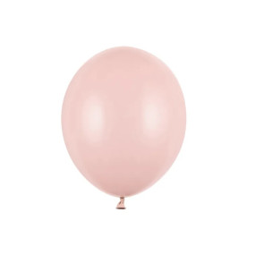 100 Balões Rosa Pó 12cm