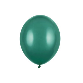 100 Balões Latex Verde Garrafa 12cm