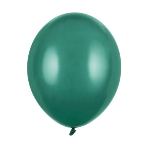 50 Balões Latex Verde Garrafa 23cm