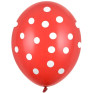 6 Balões Vermelho Bolas