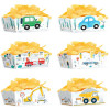 Caixas Snacks Carros Construção