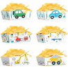 Caixas Snacks Carros Construção