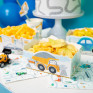 Caixas Snacks Carros Construção
