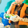Caixas Snacks Carros Construção