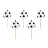5 Velas Bolas Futebol