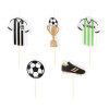 5 Velas Bolas Futebol